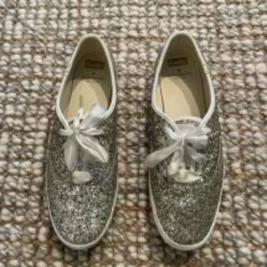 Kate spade glitter keds size 10